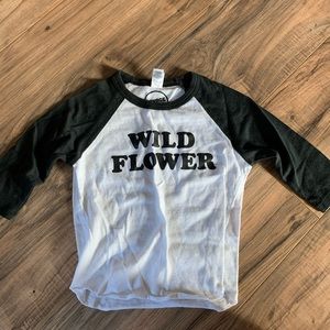 Toddler Girl’s Savage Seeds Raglan Tee